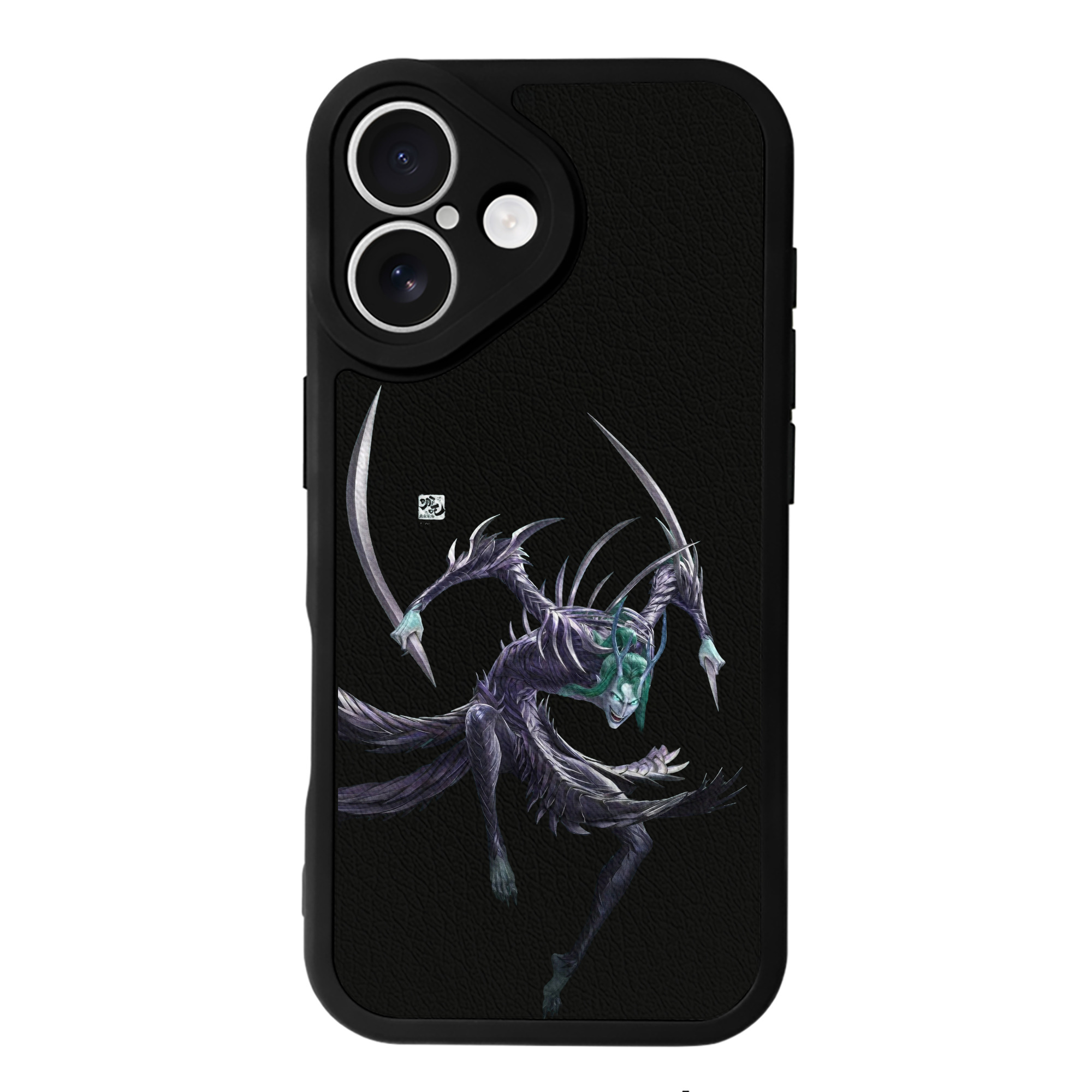 （画像用） Ne Zha 2 ナタ 魔童の大暴れ 【iPhone 16シリーズ対応】シリコンスマホケース（レザー調） 材質：シリコン